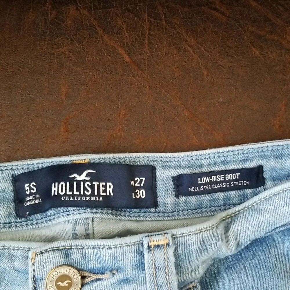 #L - 26W27.5L Hollister Low-rise Boot Classic Stretch Jeans Sz5S - Picture 2 of 12
